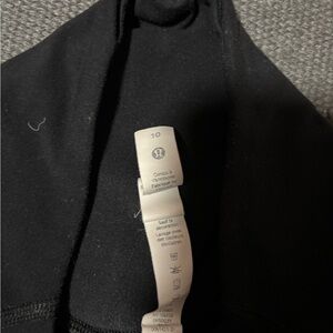 Black Lululemon Athletic Top